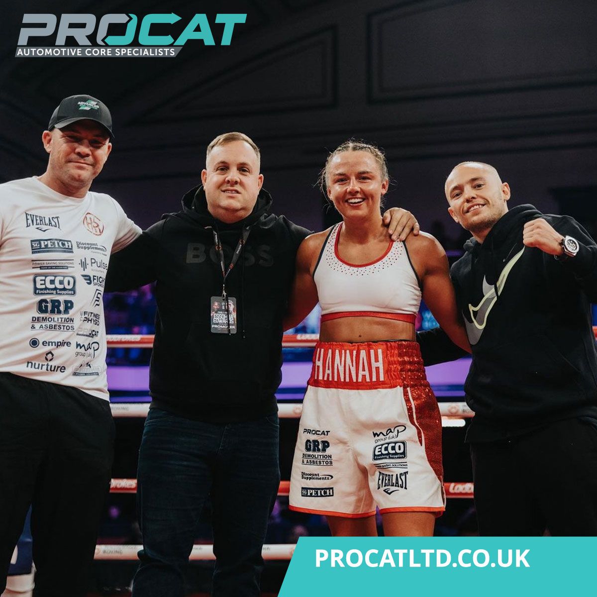 Professional Boxer Hannah Robinson.